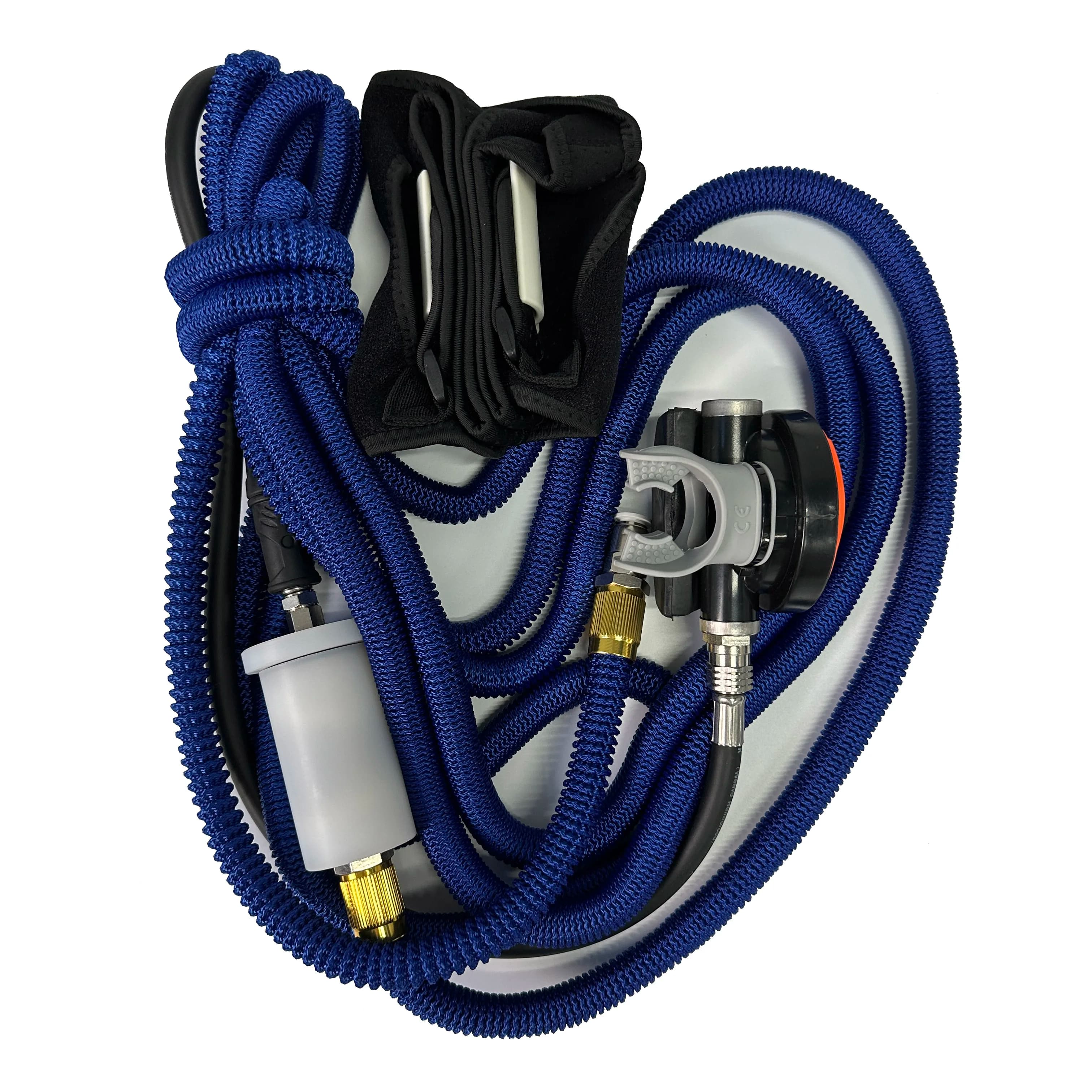 Secondary head for immersion of 13 m that regulates the filter bite for underwater breathing, snorkeling equipment, underwater snorkeling
