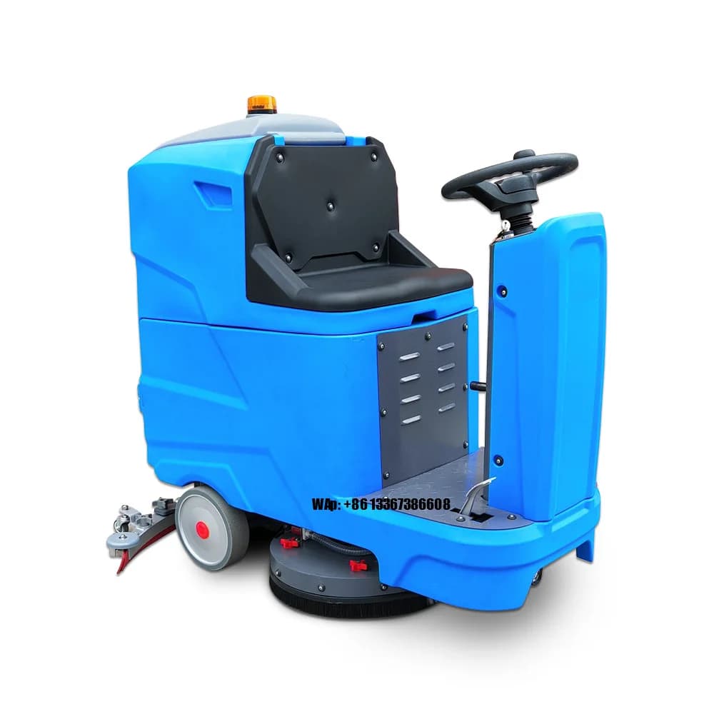 Washing machine for cleaning industrial laundry with single brush for hotel supermarket