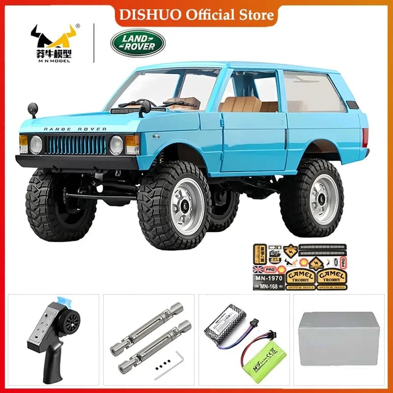 Car RC Crawler 4x4 MN128 MN82S 2.4G Professional Climbing Buggy with LED Lights, Full Scale Remote Control Cars, Kids Toys