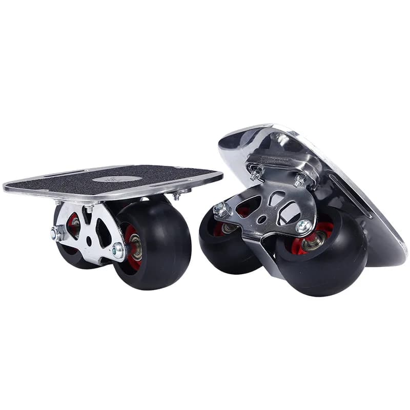 1 paio di skateboard Mini Drift Roller Road Drift Pattini Skateboard antiscivolo Skate Board Plate Skate Fish Short Board Roller