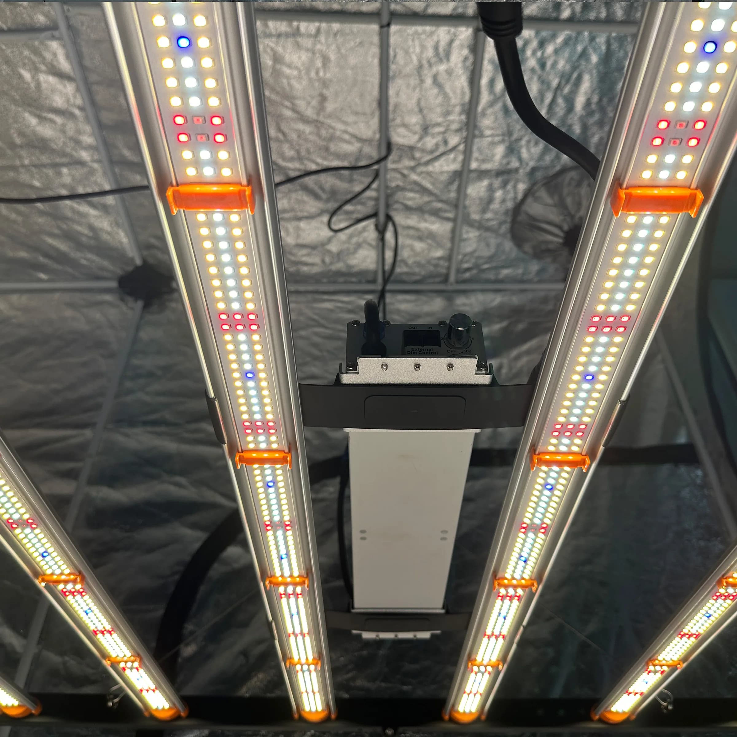 Redfarm 2024 Upgraded Professional 650W Lm301H EVO Led Grow Light 4x4ft Coverage for Indoor Plants Seeding Flower