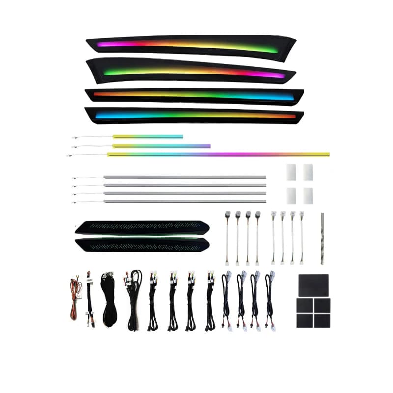 Luce Ambientale LED per Interni Auto Mercedes Benz Classe E W212 2010-2015, Accessori Decorativi a Striscia