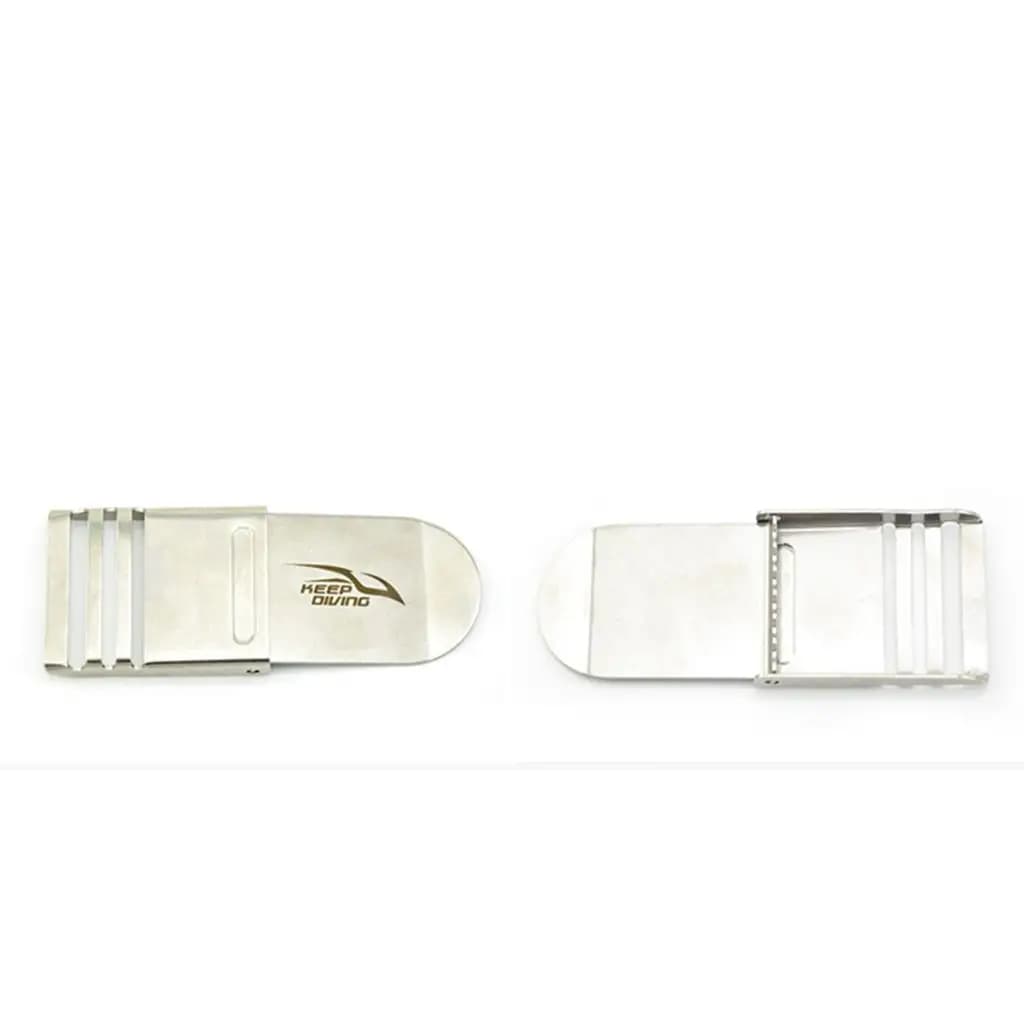Diving Stainless Steel Webbing Buckle Strong Fastener for Snorkeling Scuba Weight Belt Equipment