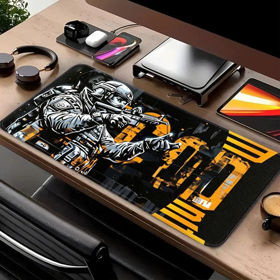 Graffiti Soldier Anti slip Mouse Pad office Pad Keyboard Computer Laptop Pad XXL Desk accessories Game Console Pad
