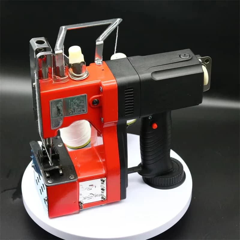 Macchina Portatile GK9-888 a Ago Singolo e Doppio Filo per Sigillatura di Borse in Maglia