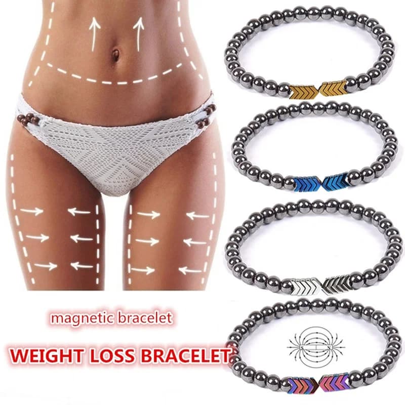 Braccialetti e braccialetti dimagranti per la salute con magnete attorcigliato Gioielli Bracciale bio magnetico Braccialetti con ciondoli per donna Uomo Perdita di peso