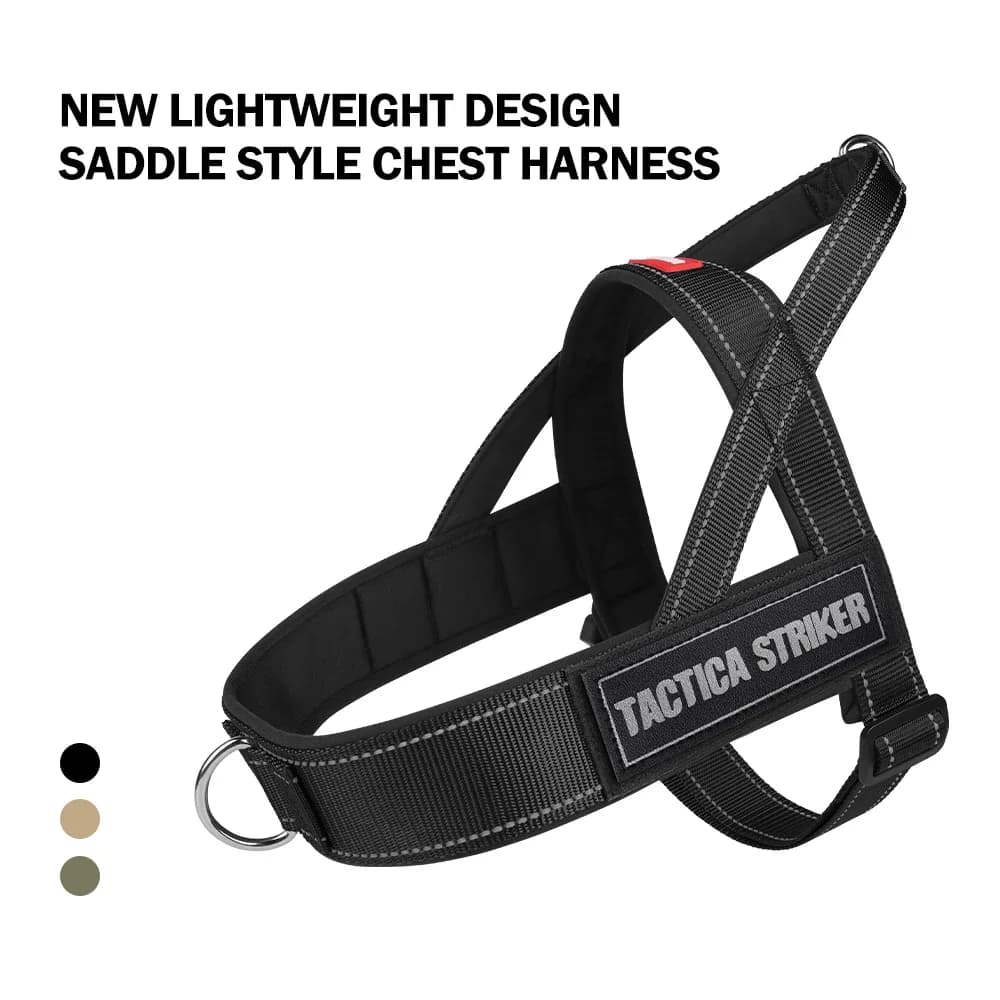 Pettorina per cani resistente senza tirare per cani - Gilet da sella leggero riflettente Collare per animali con cinghie imbottite Design anti-fuga