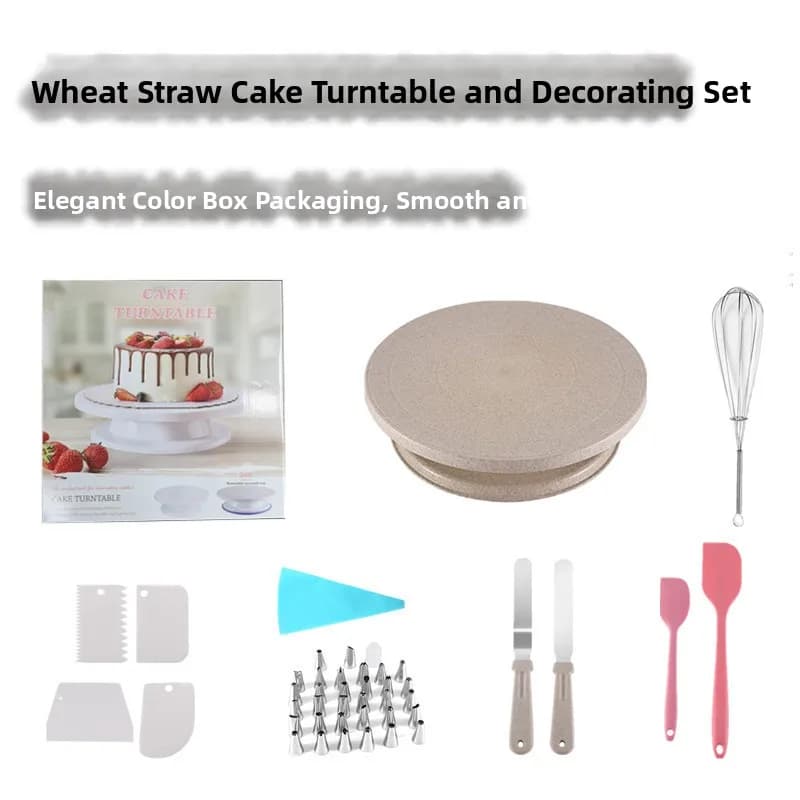 Baking Tools Cake Decorating Plastic Scraper Knife Combination Set Baking DIY Equipment Pastry Kitchen Utensils