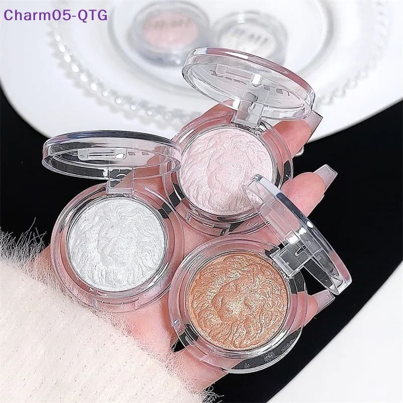 Palette Illuminante DIKALU Moonlight White, Shimmer ad Alta Lucentezza, Contorno Naturale e Duraturo, Cosmetico per il Viso