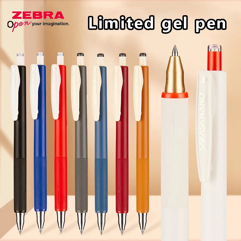 1 pz ZEBRA Penna Gel Accessori Per Ufficio Carino Kawaii Rifornimenti D'arte JJH72 0.38/0.3mm Studente Scuola Ufficio Cancelleria Giapponese