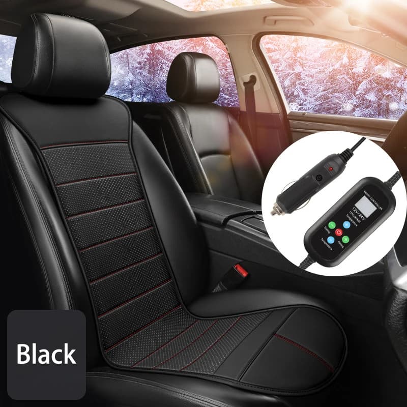 12V-24V Anti-slip car seat cushion cover for hot winter car seat Heating cushion for universal car seat Interior accessories