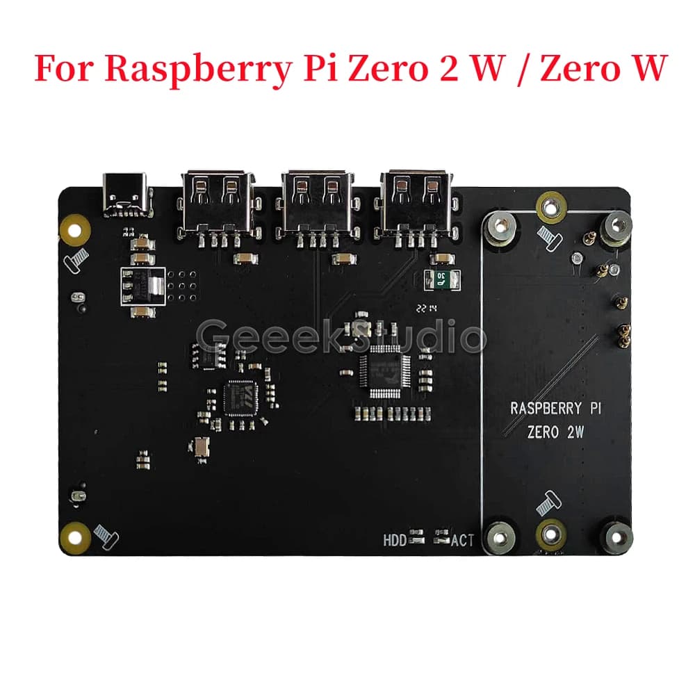 Nuova Versione! X301 HUB USB da 2.5 "SATA HDD/SSD per scheda di espansione USB per Raspberry Pi Zero 2 W / Zero W