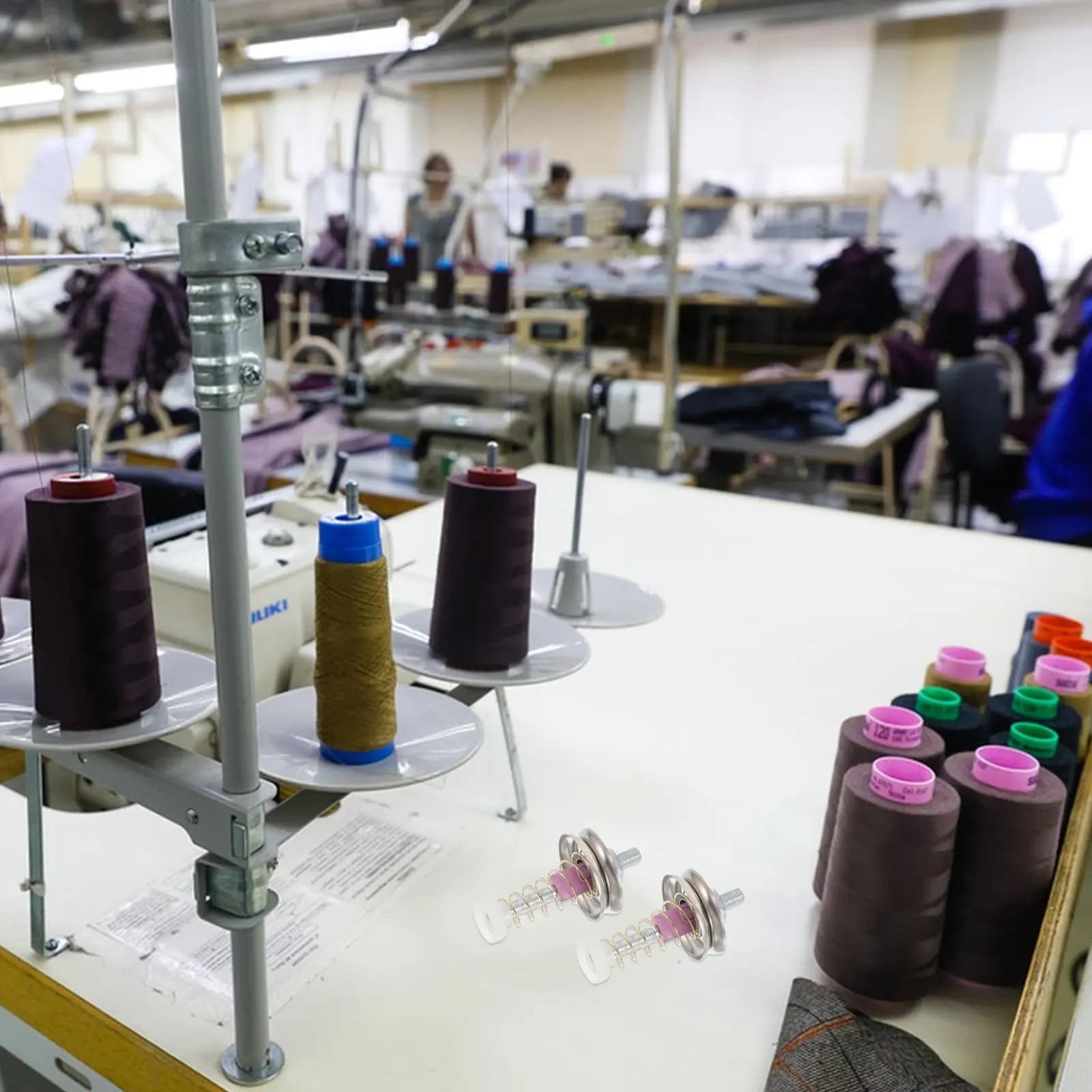 Set di 3 Tensionatori per Macchina Circolare per Maglieria, Ricambi a Molla per Gestione Precisa del Filo