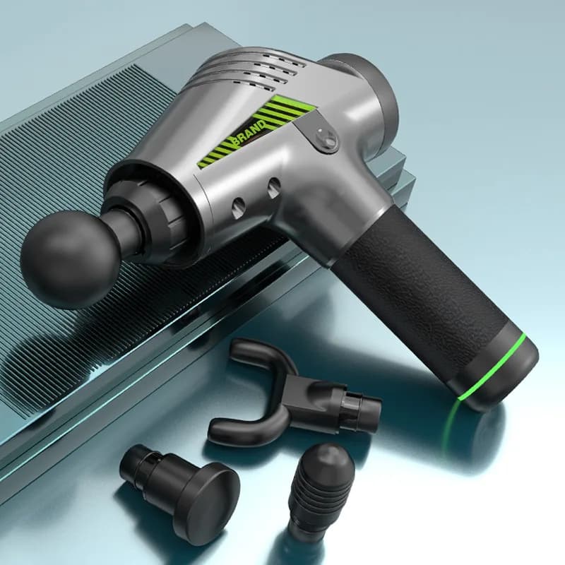 Relaxing gun for muscle band high frequency vibration gun release deep massage small fitness therapy device
