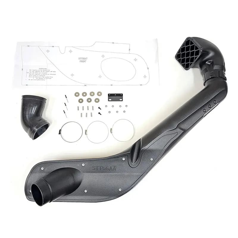 Offroad Desert Flood Water Crossing Channel Tube Pipe 4x4 Accessories Performance Improved Air Snorkel Kit For Toyota Tundra