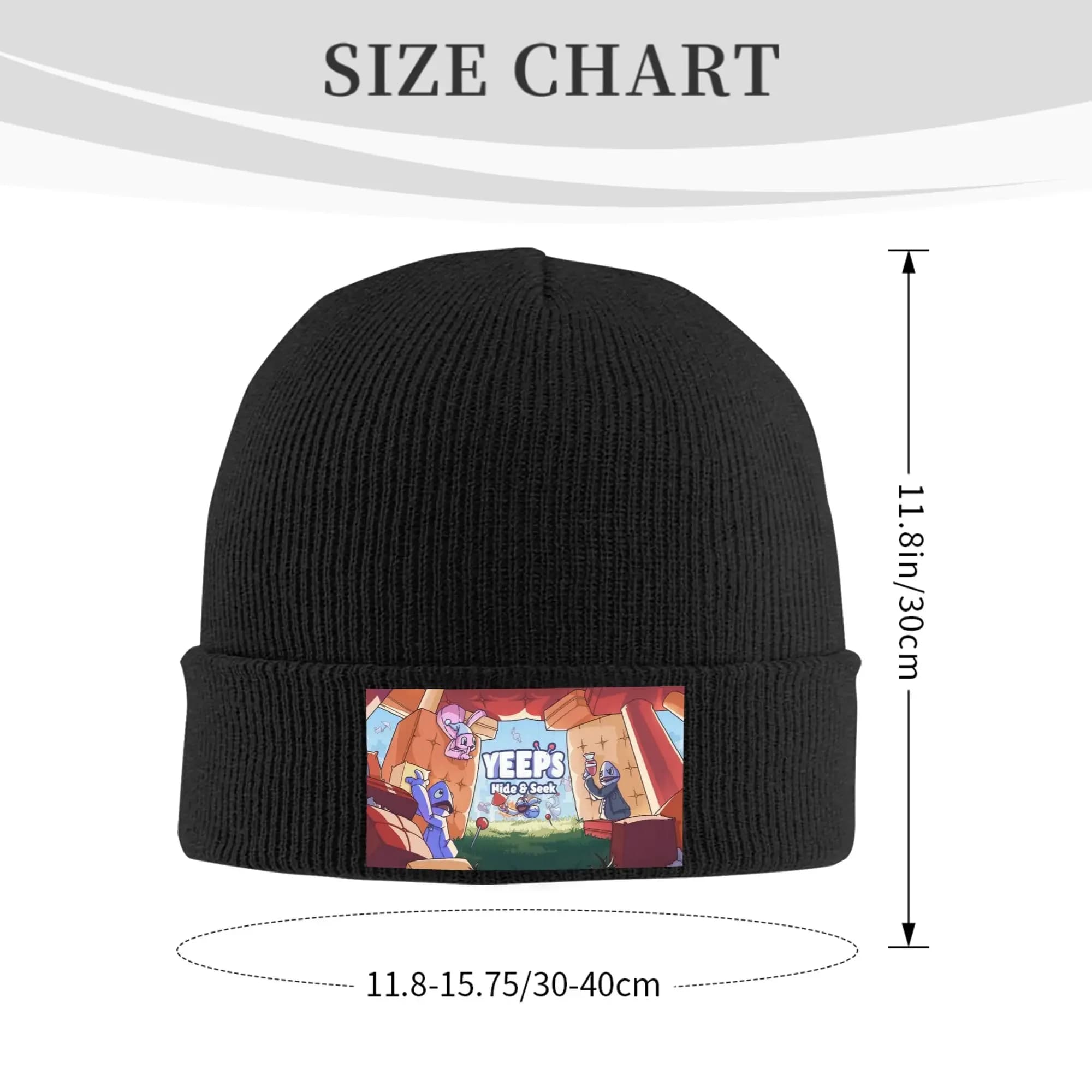 Yeeps Hide and Seek Winter Skullies Beanies Hat Warm Autumn Knitted Hats Bonnet Caps for Women Men