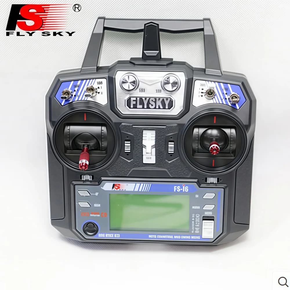 FATJAY FS-i6 Telecomando a 6 canali 2.4G Trasmissione bidirezionale per aereo RC Elicottero Aereo ad ala fissa