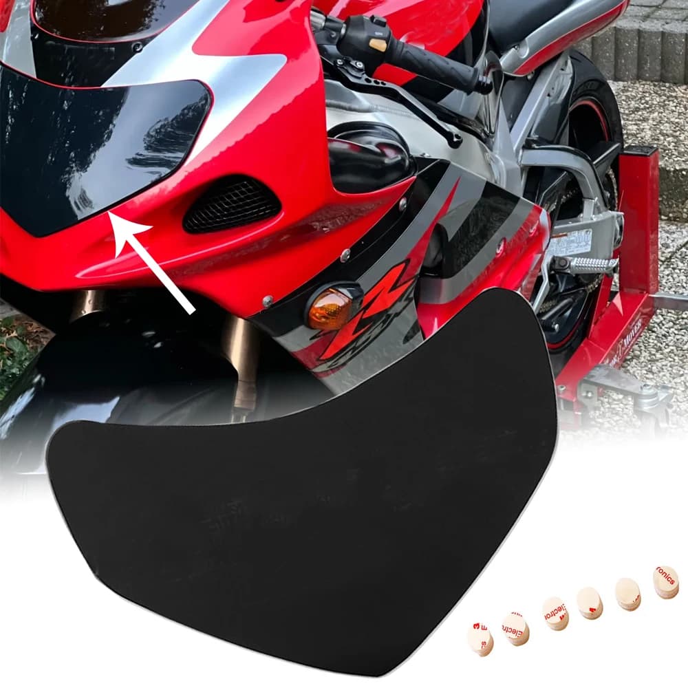 GSXR600 Headlight Cover Guard Fairing for Suzuki GSXR750 K1 GSXR 600 2001 2002 2003 GSX-R 750 Headlamp Protector Lens Shield New