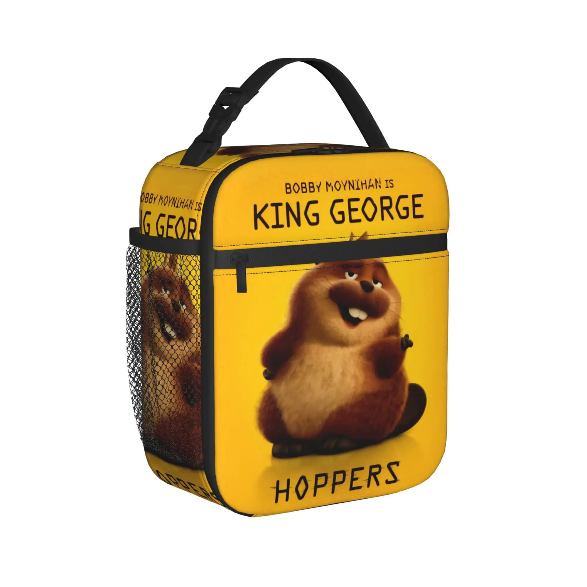 Cartoon Movie Hoppers Insulated Lunch Bag Leakproof Meal Container Cooler Bag Tote Lunch Box Beach Travel Food Bag