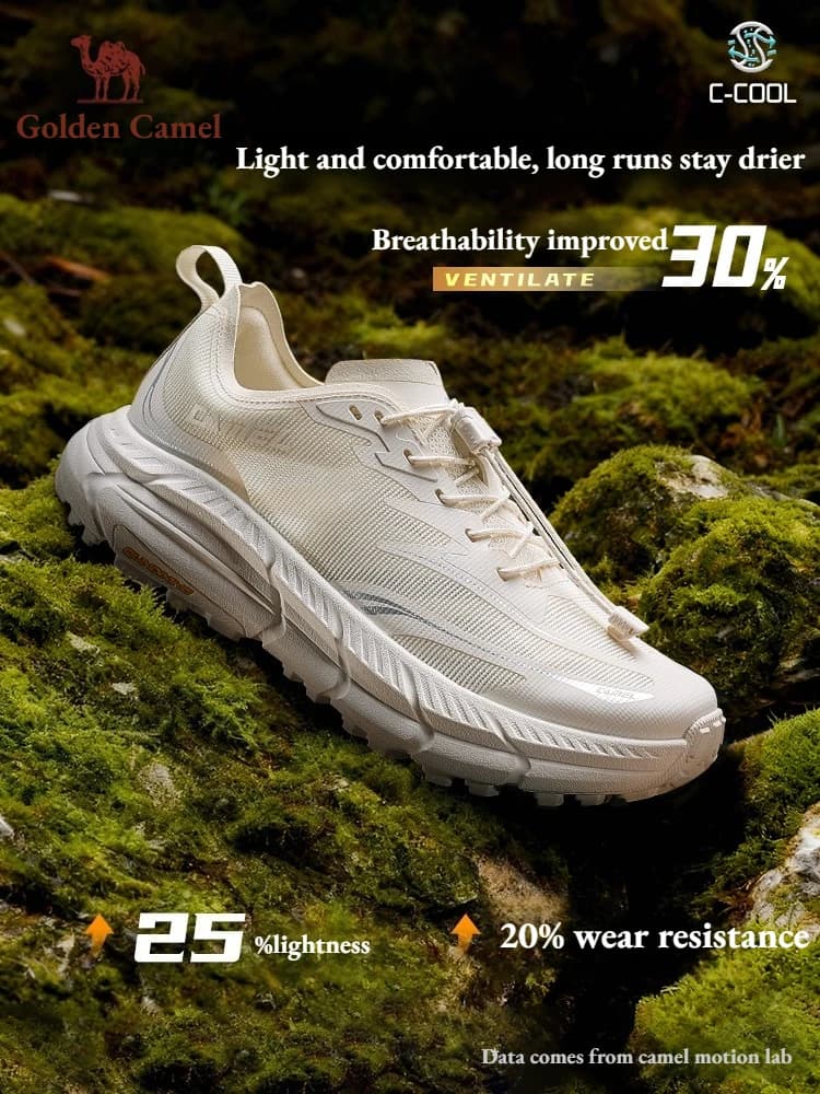 Scarpe da corsa Golden Camel Carbon H1000 per uomo e donna, leggere, traspiranti, antiscivolo, scarpe da trekking, scarpe da ginnastica per sport all'aria aperta