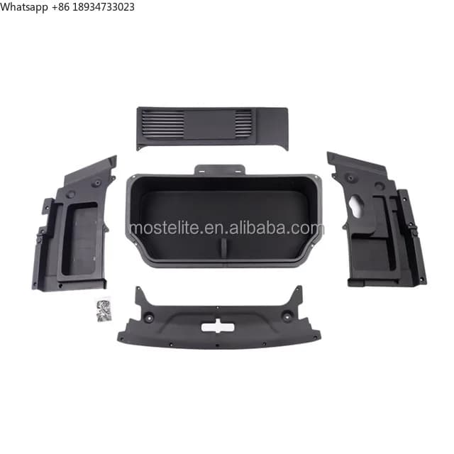 Car compartment ABS Set of 5 pieces Front luggage box for accessories Chery Icar 03