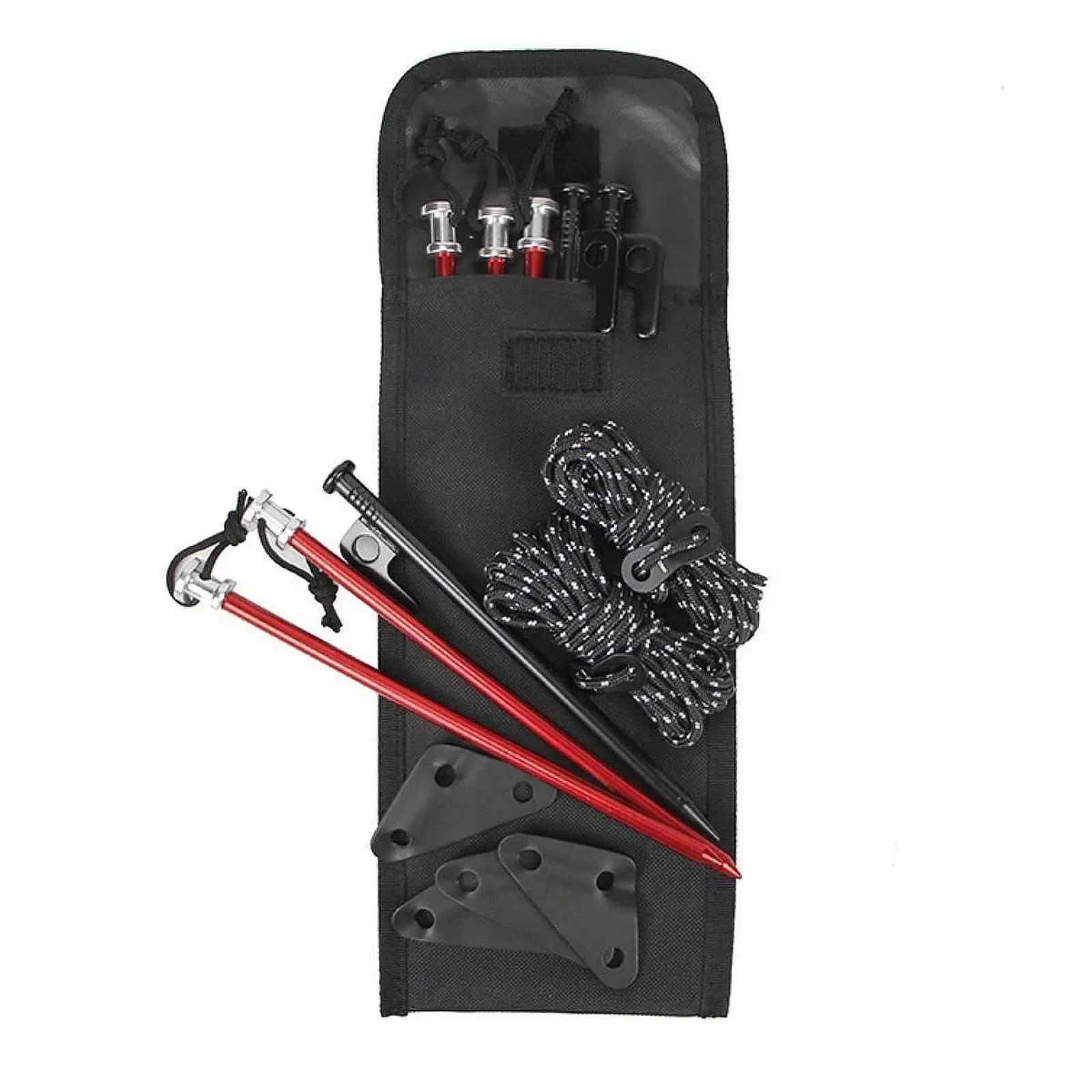 Camping Tent Stakes Bag Portable Stakes Storage Bag for Outdoor Home Camping