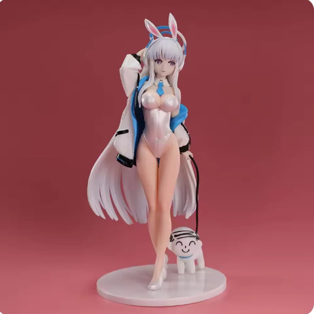 Anime Blue Archive Ushio Noa Bunny Girl Statuetta in PVC Scala 1/7, Modellino da Collezione, Regalo, 25cm