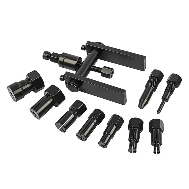 Estrattore per cuscinetti per moto a due artigli Estrattore per cuscinetti Estrattore a due artigli Set di strumenti per riparazione moto da 10 pezzi speciale per moto