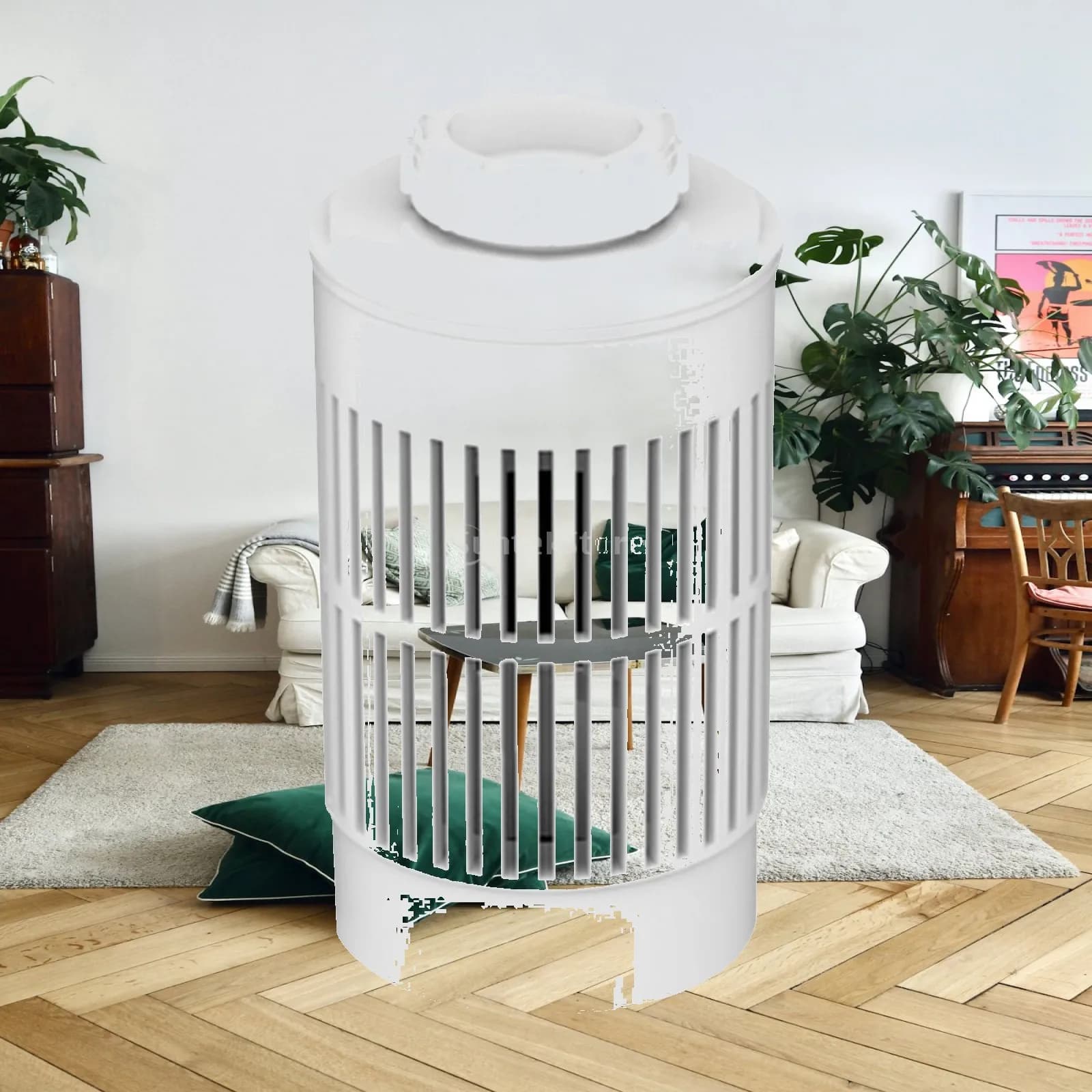 Simple Use Inground Compost Bin Cylinder Plastic Ventilation Garden Composter for Vegetable Plant Beds