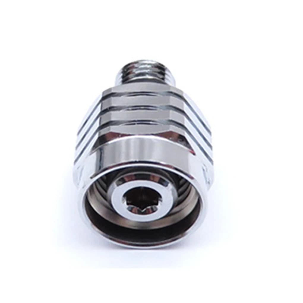 Regolatore per immersioni subacquee maschio 3/8-24 a femmina 9/16-18 adattatore per tubo flessibile dadi per connettore Snorkeling regolabili medi bassi