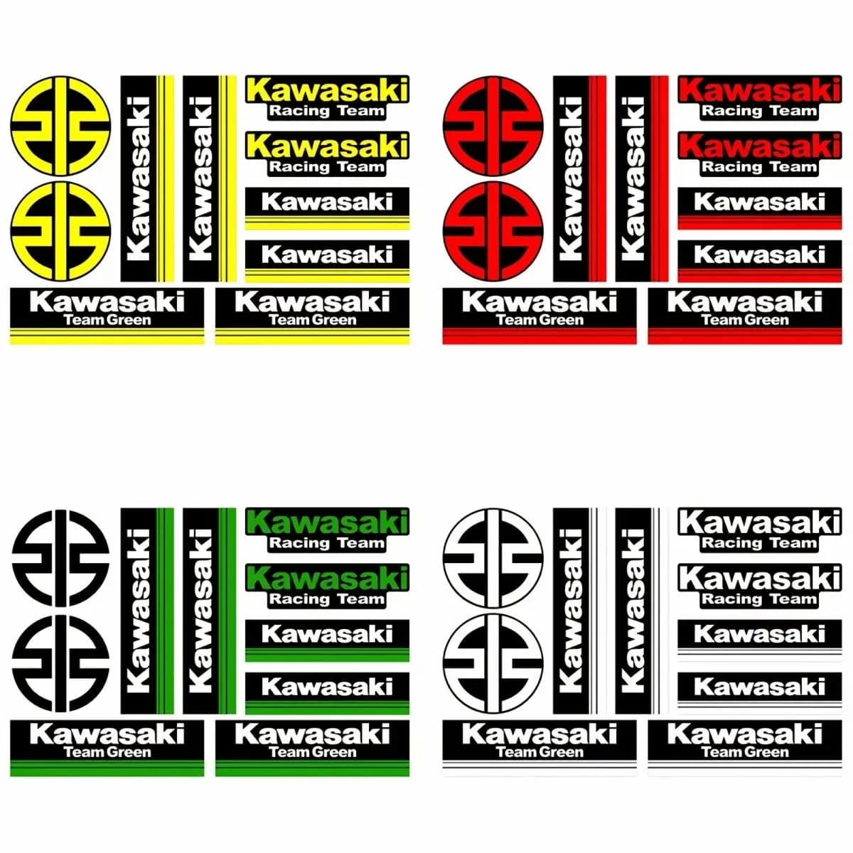 New Side Sticker for Motorcycle, Vinyl Decoration for Kawasaki helmet, Car Sticker