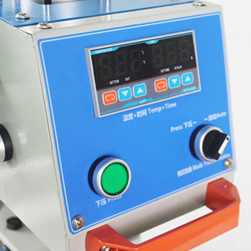 Macchina pneumatica per pressa di calore a doppia stazione Lavoro continuo automatico per la personalizzazione di magliette di marca con logo di stampa di magliette