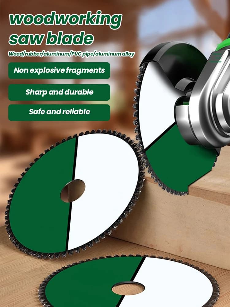 1 pcs 110mm multifunction cutting saw blade angle grinder cutting wheel cutting disc for wood for solid wood panels, pipes, tires