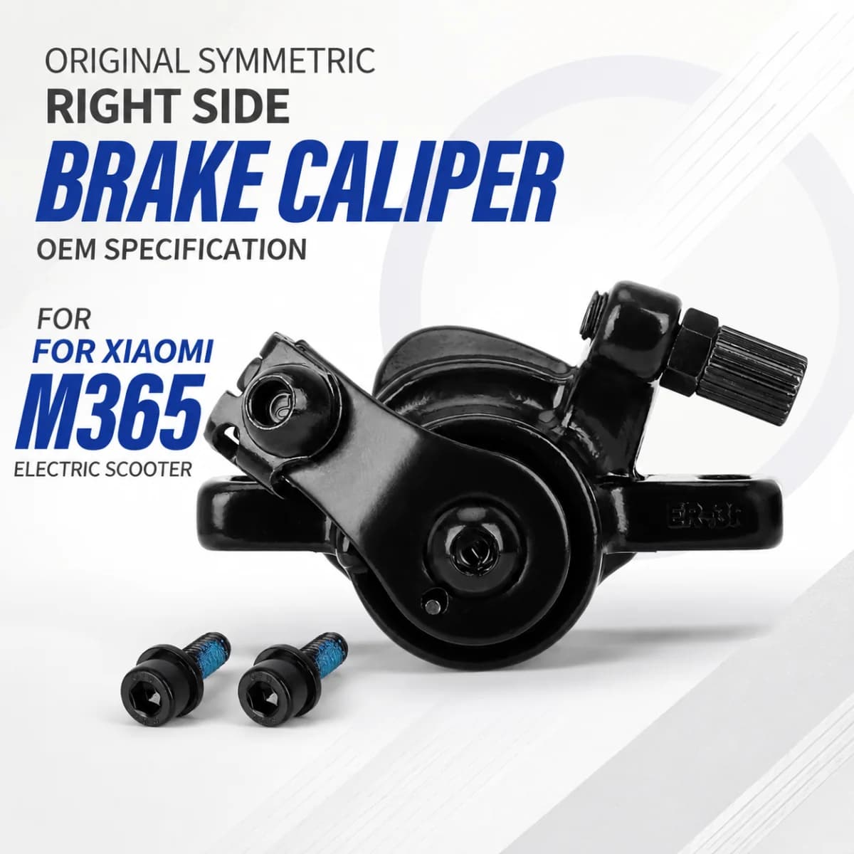 Original Symmetric Right Brake Caliper OEM for XiaoMi M365 Electric Scooter 66mm Mount Replacement Part