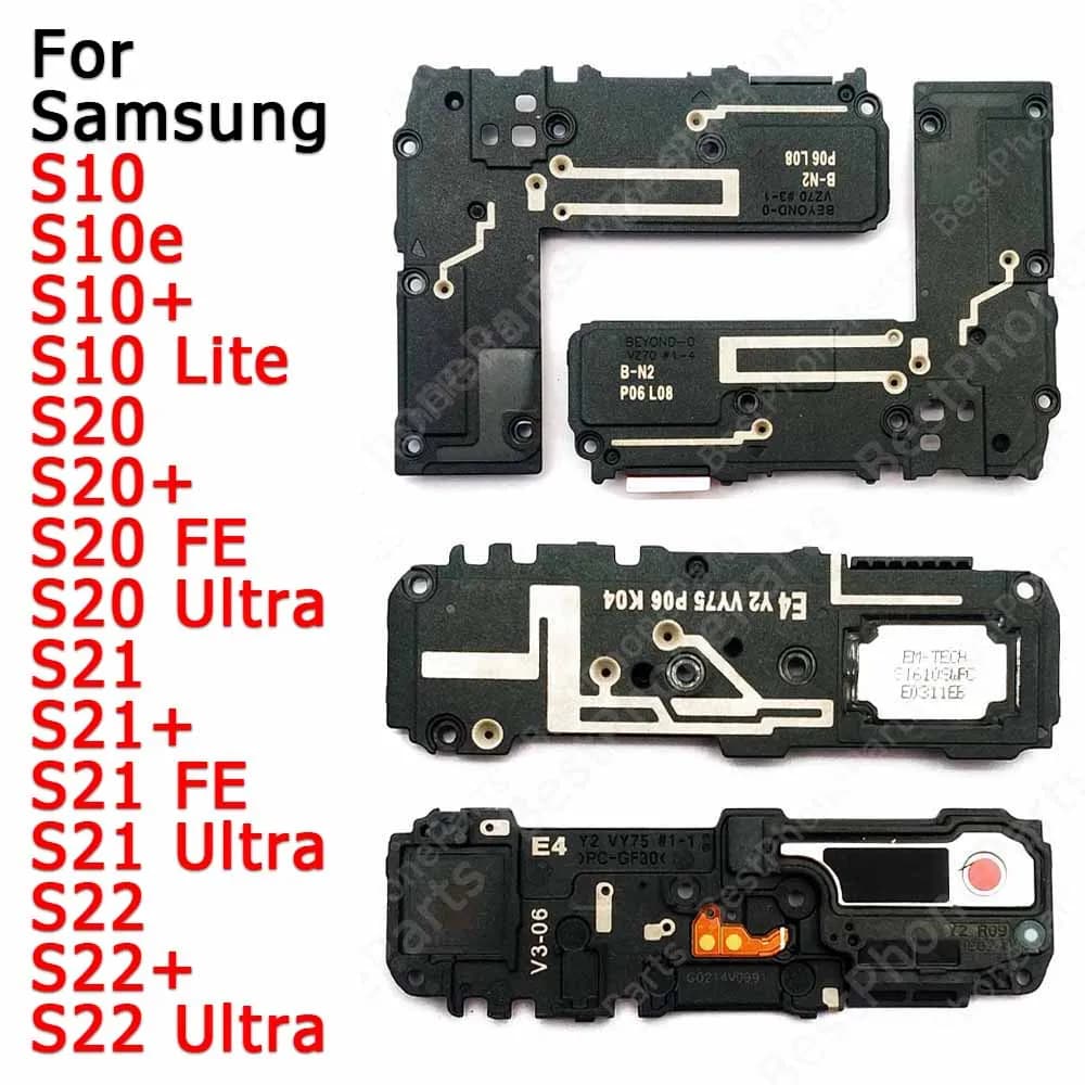 Altoparlante per Samsung Galaxy S10e S20 Plus FE S21 S22 Ultra S10 Lite Buzzer Ringer altoparlante parti del modulo audio