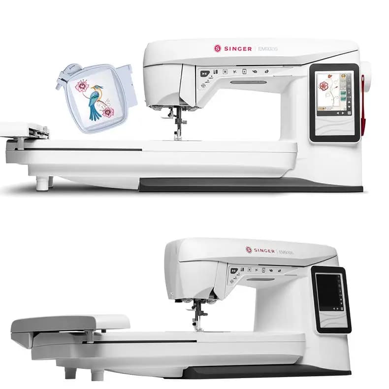 Singer EM9305 High-Speed 800/Min Automatic Single Professional 1 Head T Shirt Computerized Home Small Embroidery Machine