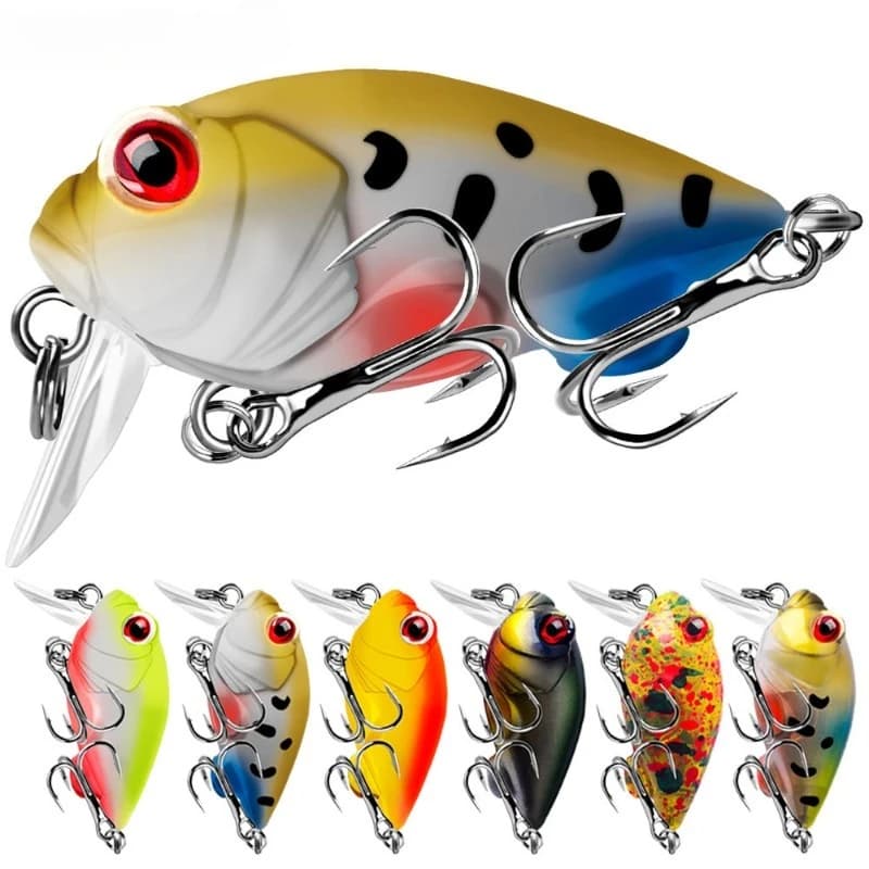 4.5cm 5g,Luya Bait, Mino Rock Little Fatty, Far Throw Fake Bait 1PC