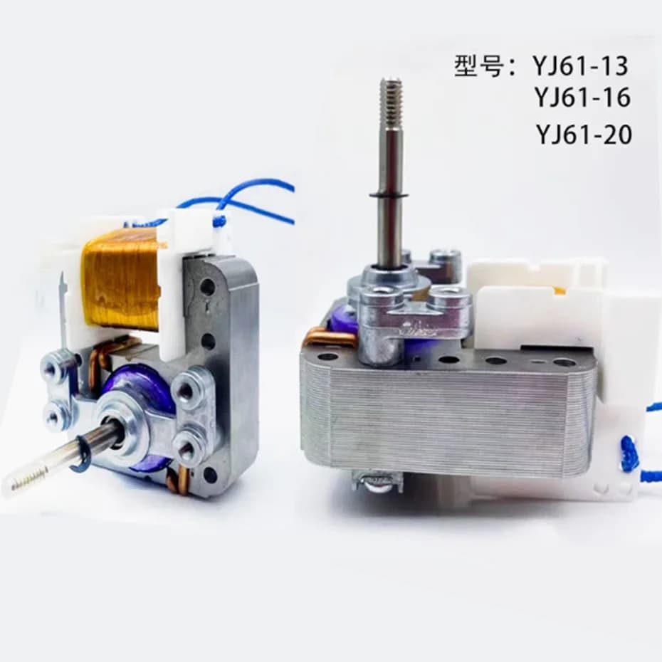 YJF61/13/16/20 air frying motor asynchronous fan accessories with universal shielded pole 220V