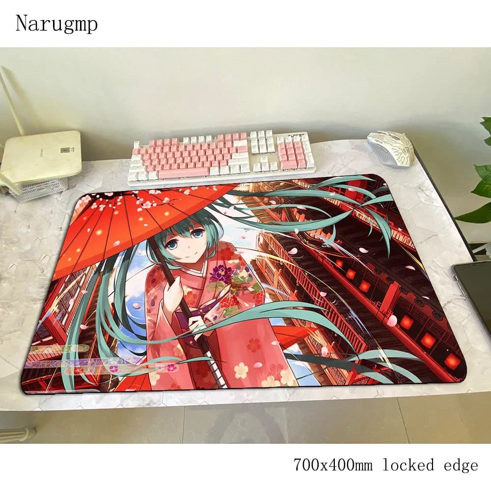 Vocaloid mousepad 70x40 cm Nuovo arrivo Tappetino per mouse per computer gamer gamepad pc tappetino per mouse da gioco spesso tappetino da scrivania padmouse da ufficio