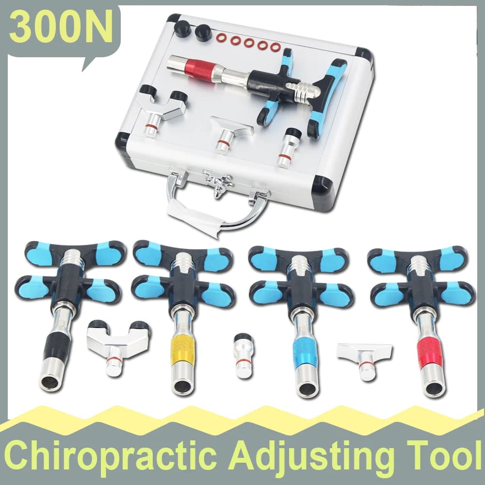 High Precision Manual Tools for Chiropractics, Vertebral Column Correction Therapy, Body Massage, Chiropractic Gun for Health Care