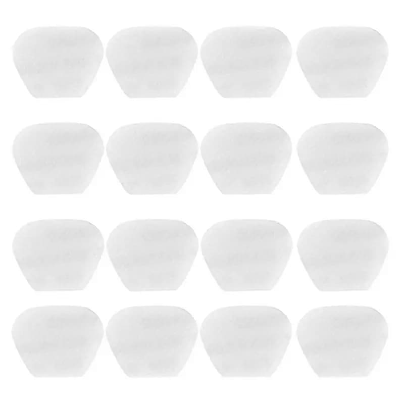 16 Adesivi Trasparenti Antiscivolo per Plettro Chitarra, 16 Impugnature Morbide Antiscivolo, Accessori per Plettro Chitarra