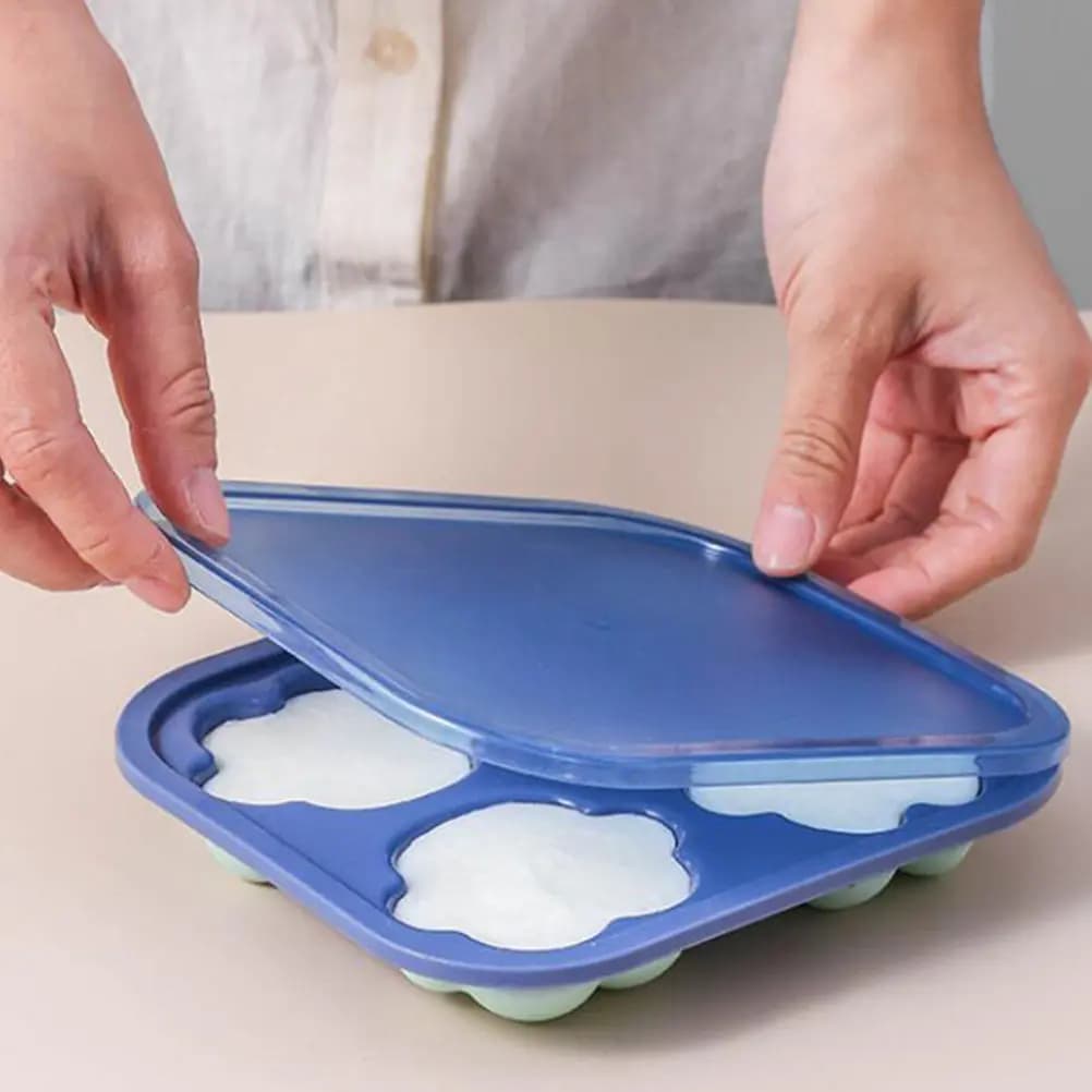 Stampo per Cubetti di Ghiaccio a Forma di Zampa di Gatto, 1 Pezzo, in Silicone Alimentare Riutilizzabile, Facile da Rilasciare, Inodore, Sicuro per Acqua, Latte, Dessert Fai-da-Te, Accessori per Pasticceria