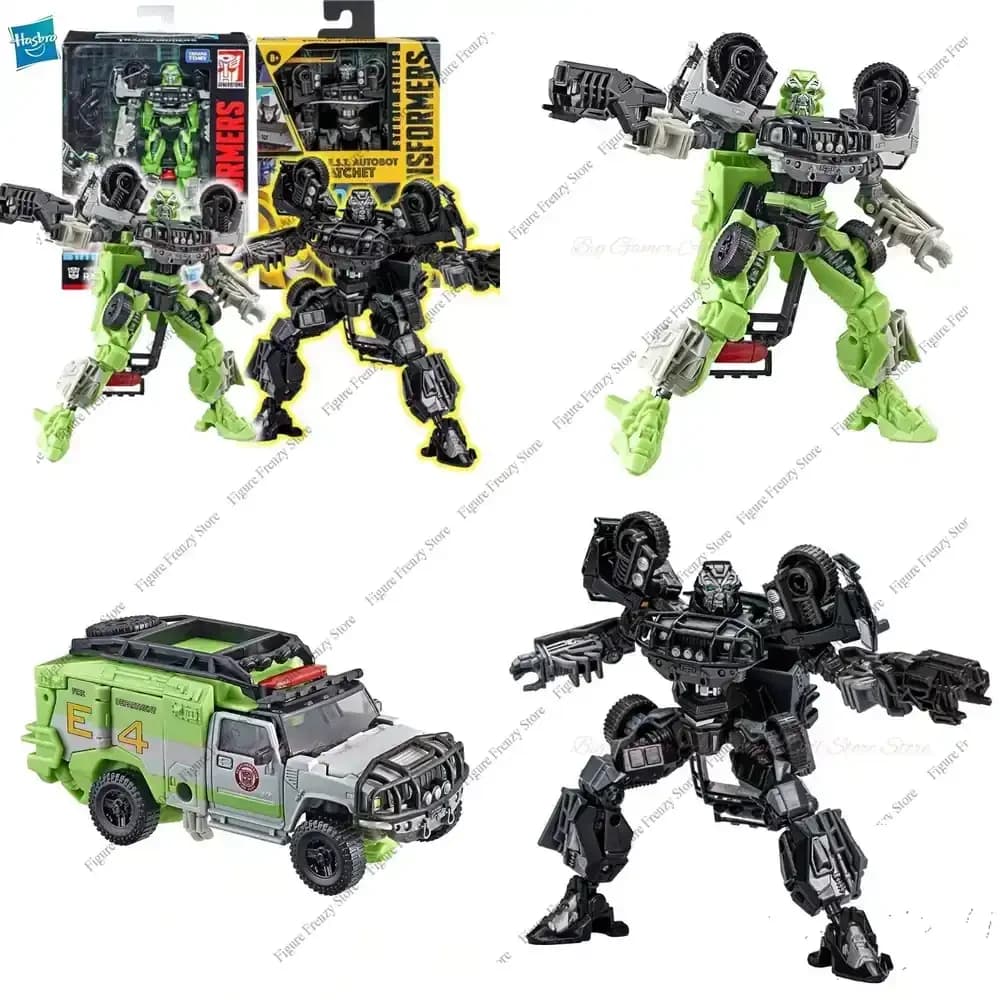 Offerta Speciale: Giocattoli Trasformabili Hasbro Serie Studio SS16 e SS96 Ratchet, Action Figure Robot da Collezione
