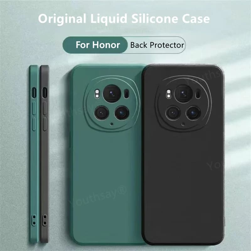 Custodia di lusso per Honor Magic 6 Pro Custodia Magic 6 Pro Cover Funda Coque Morbida originale in silicone liquido Paraurti per Magic 6 Pro