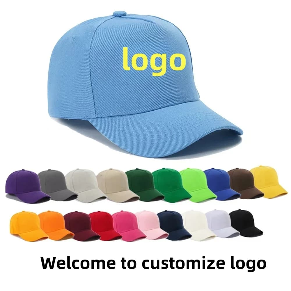 New 5 Panel Custom Baseball Caps For Men personality customization Women Hat Hip Hop Bone Trucker Hats Outdoor Leisure Snapback