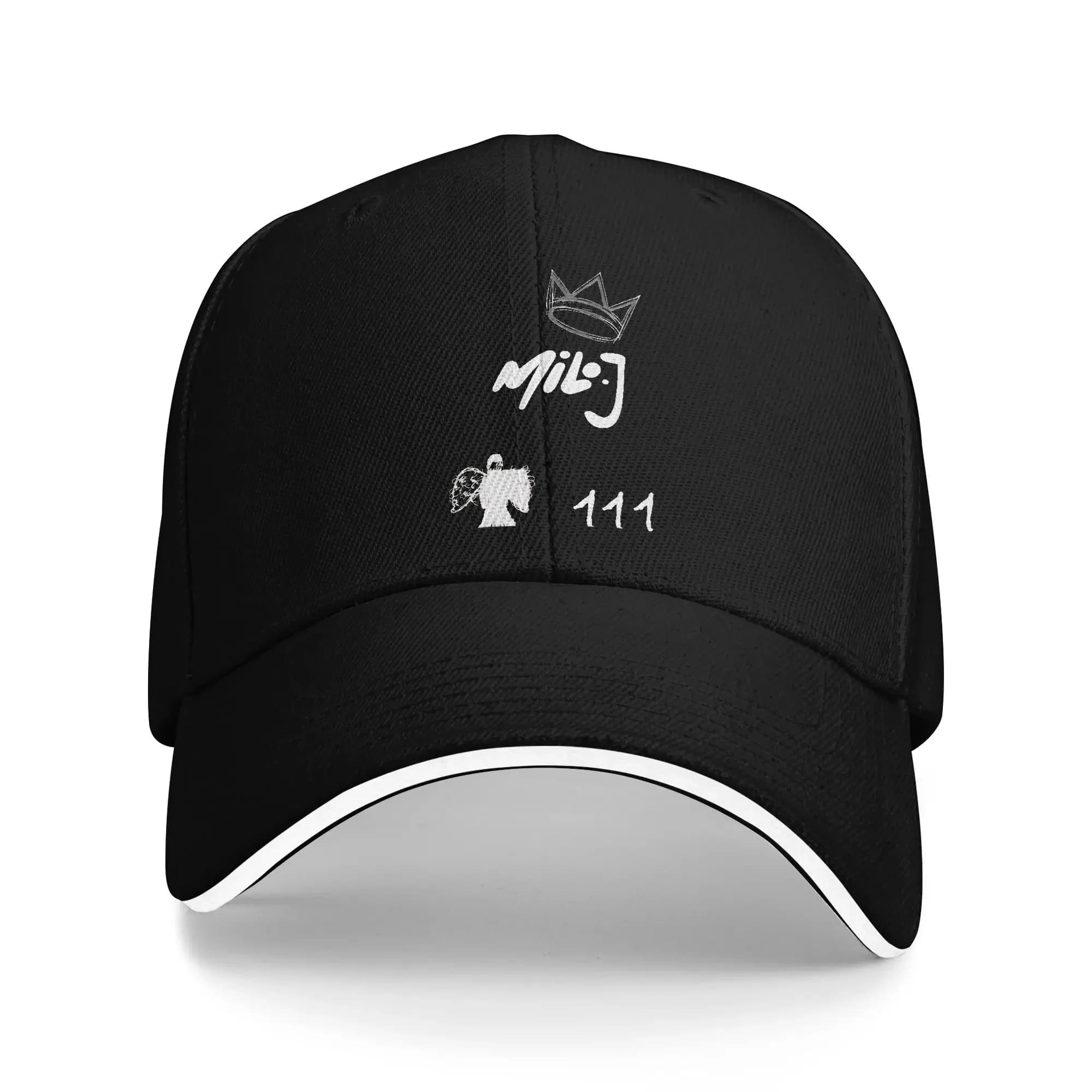 Rapper Milo J Music Album Tour Casual Baseball Cap Summer Trucker Hat Breathable Tennis Unisex-Teens Fashion Baseball Caps