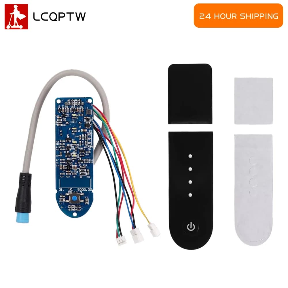 M365 Parte Cruscotto Un set di circuiti per Xiaomi M365 Scooter elettrico Cruscotto Pannello di visualizzazione Circuito Copertura dello schermo
