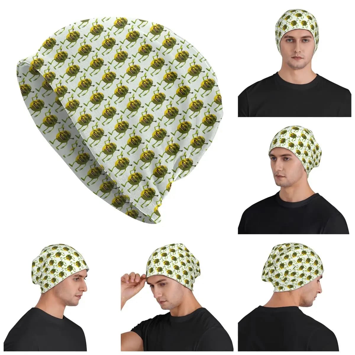 Shrek B Unisex Adult Beanies Caps Knitting Bonnet Hat Warm Fashion Autumn Winter Outdoor Skullies Hats