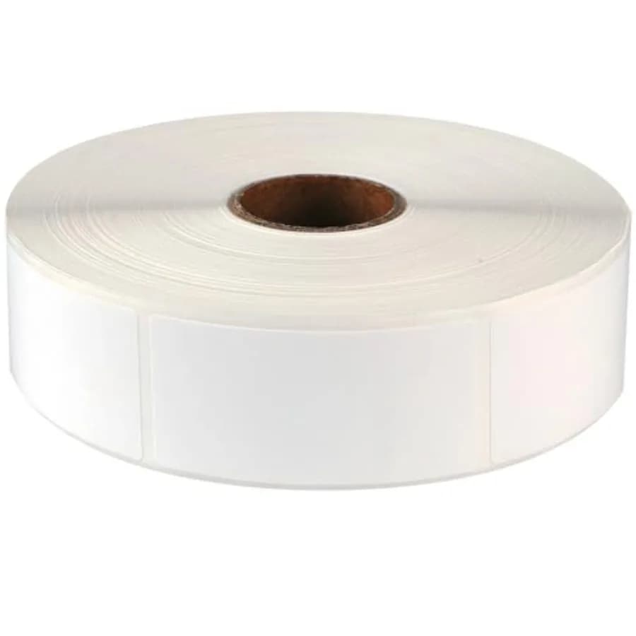 1000 Pcs Blank Removable Freezer Labels Water Oil Resistant for Food Containers Jars Pantry Organization Each Measures 1" x 2"