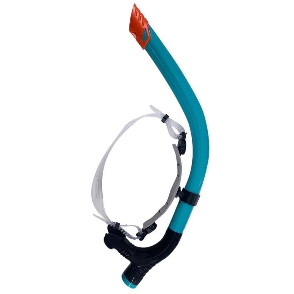 Silicone Mouthpiece Swimming Snorkel One-Way Purge Valve Semi-Dry Top Front Snorkel Snorkel Tube Front Dry Design